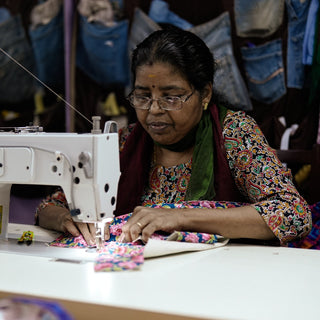Upcycled Cosmetic Bag